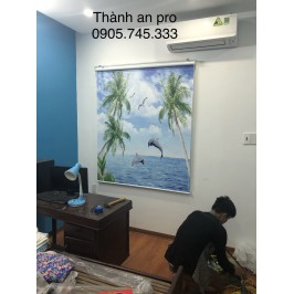 RÈM CUỐN TRANH 3D - CT4