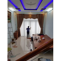 RÈM VẢI 2 LỚP CẢN SÁNG - RV5 RÈM VẢI 2 LỚP CẢN SÁNG - RV5