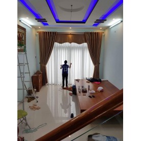 RÈM VẢI 2 LỚP CẢN SÁNG - RV5